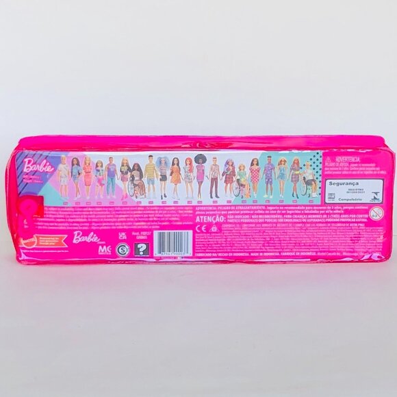 New in Box-Mattel-Barbie Fashionistas Doll #173 Tie-dye Shorts Romper Sunglasses - Picture 5 of 12